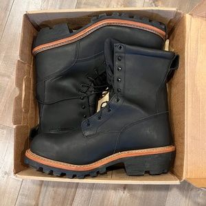Red Wing Loggermax Boots (style number 2216)
